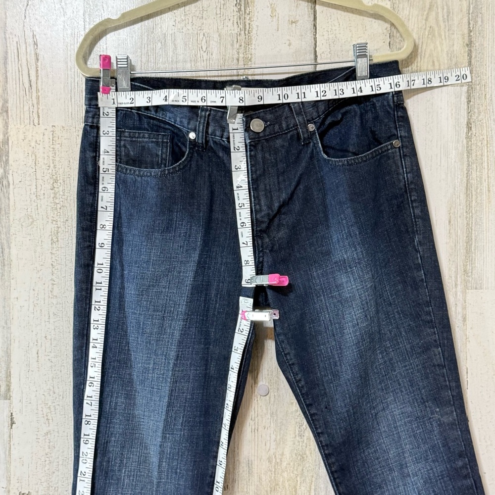 Burton Women's Dark Blue Straight Leg Jeans - Picture 6 of 10